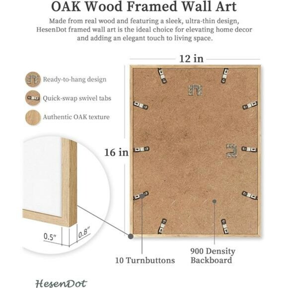 Sage green botanical wall art framed canvas print minimalist abstract home decor - Picture 4 of 7